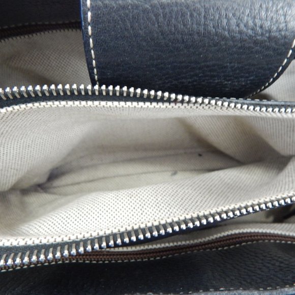 Dooney Bourke Women's Black Leather Handbag - Picture 3 of 16